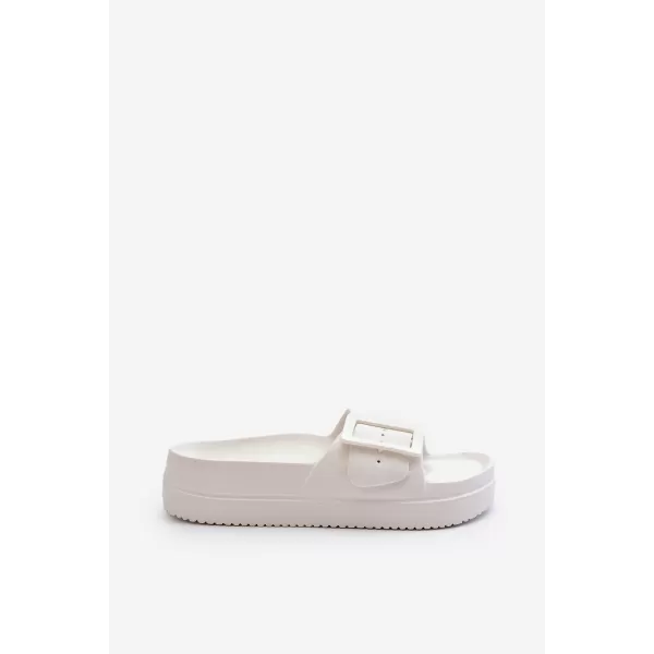 Ženske papuče BIG STAR NN274A661 WHITE Big Star Shoes 