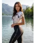 Ženska premium funkcionalna majica ALTISPORT VOJ/ALW055TR01 BIJELO SMEĐA
