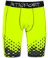Muške sportske tajice iznad koljena premium ALTISPORT VOJ/ALM109LEG02 FLUO ŽUTA