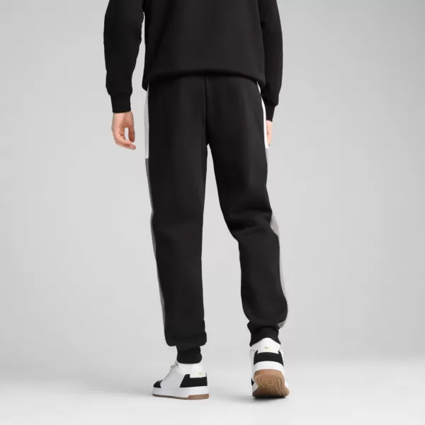  Muške trenirke PUMA ESS BLOCK SWEATPANTS FL CL 684688-01 CRNA 