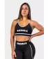 Sportski grudnjak srednje potpore MY RULES 608 BLACK Nebbia