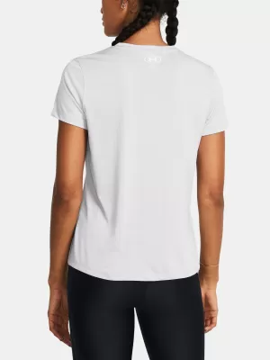 Ženska majica kratkih rukava UNDER ARMOUR TECH SSV- TWIST 1384227-014 SIVA