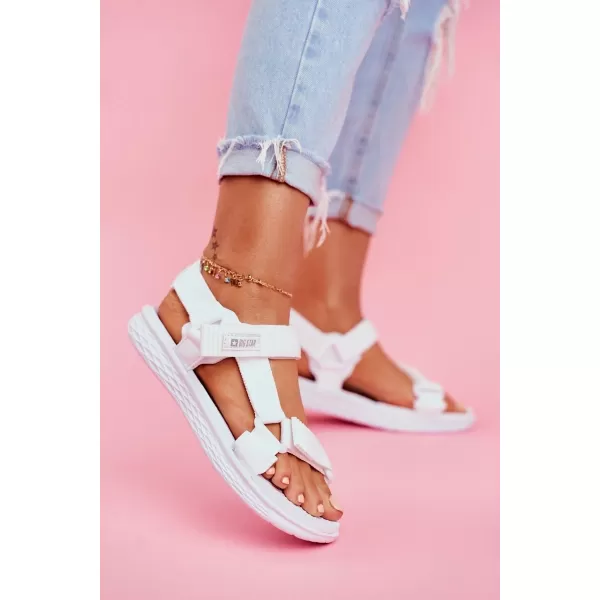  Ženske sandale BIG STAR FF274A603 WHITE Big Star Shoes 