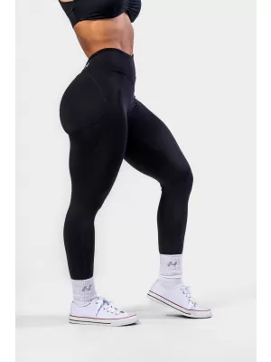 Tajice za oblikovanje s vezicama STRONG BEAUTY 426 BLACK Nebbia