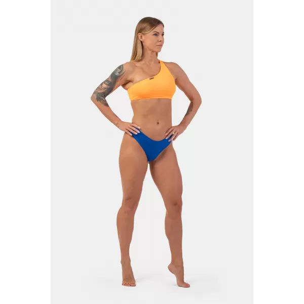  Narančasti gornji dio bikinija s bandeau na jedno rame - gornji dio 449 ORANGE Nebbia 