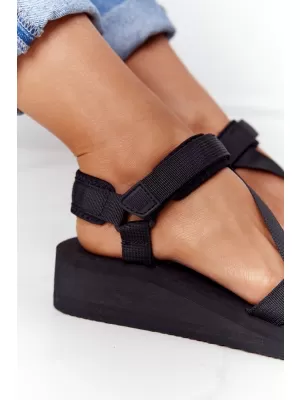 Ženske sandale BIG STAR FF274A349 BLACK Big Star Shoes