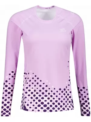 Ženska premium funkcionalna majica dugih rukava ALTISPORT VOJ/ALW109TR03 LILA