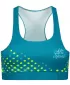 Ženski premium funkcionalni sportski grudnjak ALTISPORT VOJ/ALW109POD01 SMARAGDNO/FLUO ŽUTA