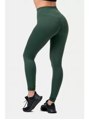 Klasične HERO tajice s visokim strukom 570 DARK GREEN Nebbia
