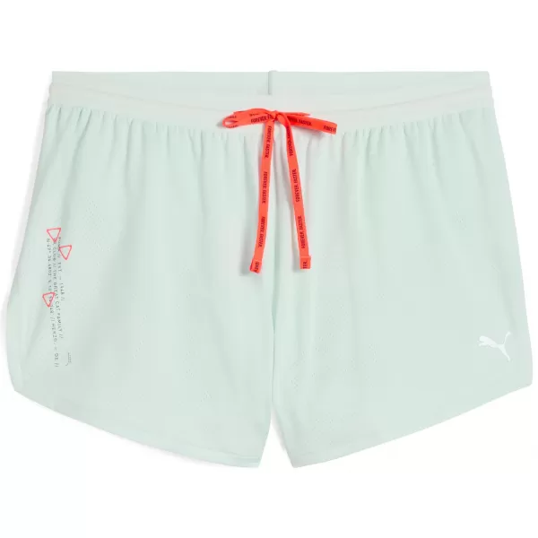  Ženske kratke hlače PUMA EVRYDAY KNIT 3 SPLT SHRT ?W 526664_50 MIRNO PLAVO 