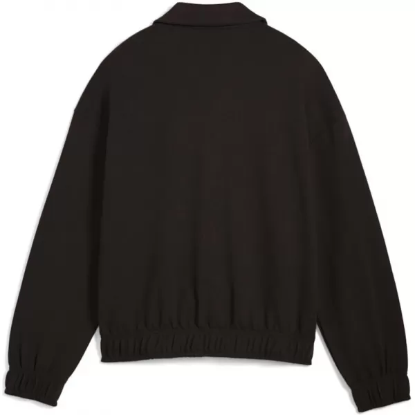  Ženska jakna PUMA T7 RELAXED TRACK JACKET 632137-01 CRNI 