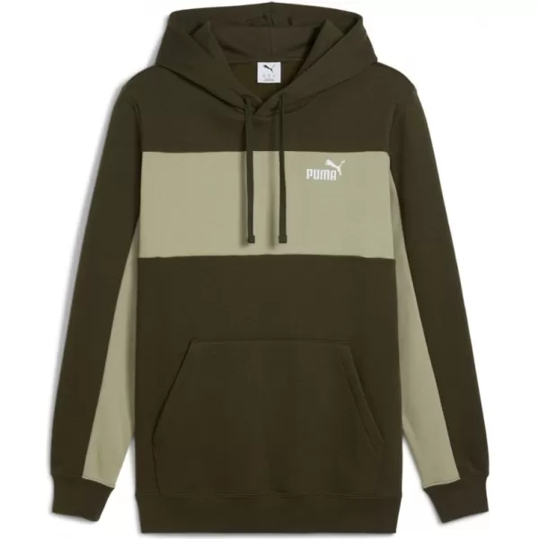  Muški sweatshirt PUMA ESS BLOCK HOODIE FL 684686-82 ZELENA 