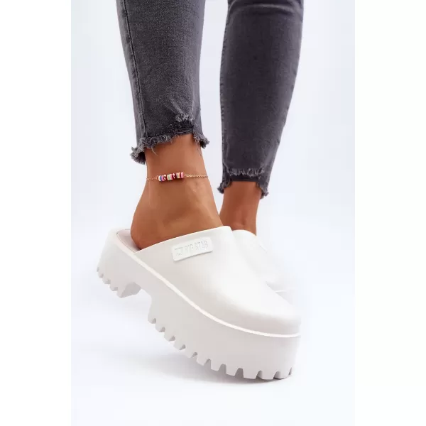  Ženske papuče BIG STAR NN274015 WHITE Big Star Shoes 