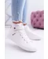 Ženske kožne gležnjače BIG STAR V274541FW WHITE Big Star Shoes