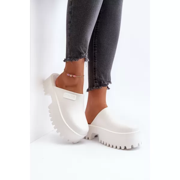  Ženske papuče BIG STAR NN274015 WHITE Big Star Shoes 