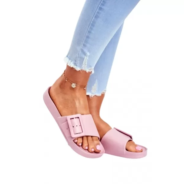  Ženske elegantne papuče BIG STAR FF274A389 PINK Big Star Shoes 