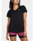 Ženska majica kratkih rukava UNDER ARMOUR TECH SSV- SOLID 1384229-001 CRNA