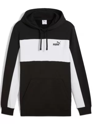 Muški sweatshirt PUMA ESS BLOCK HOODIE FL 684686-01 CRNA