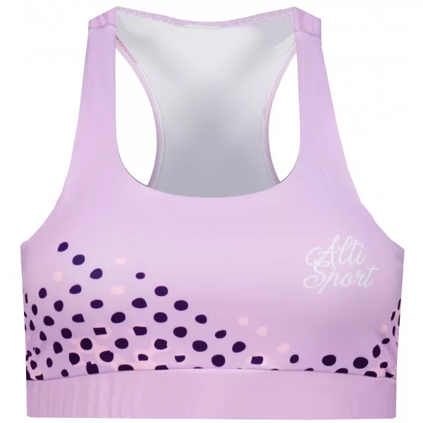  Ženski premium funkcionalni sportski grudnjak ALTISPORT VOJ/ALW109POD01 LILA 
