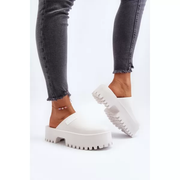  Ženske papuče BIG STAR NN274015 WHITE Big Star Shoes 