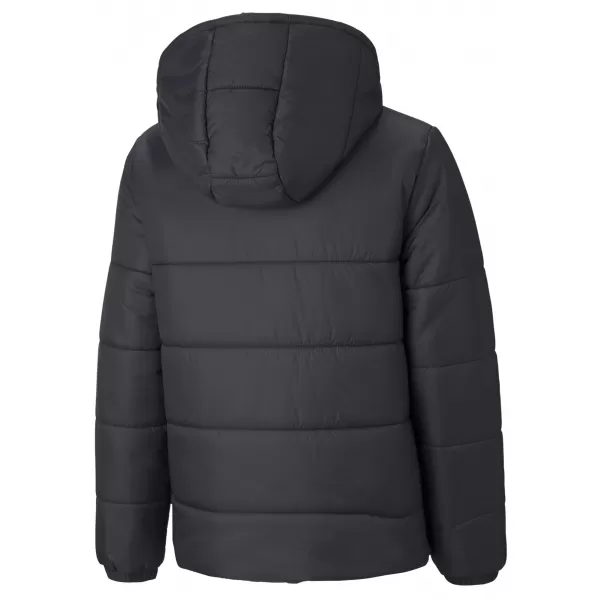  Jakna PUMA TEAMLIGA PADDED JACKET JR 657266_03 PUMA CRNA/PUMA BIJELA 