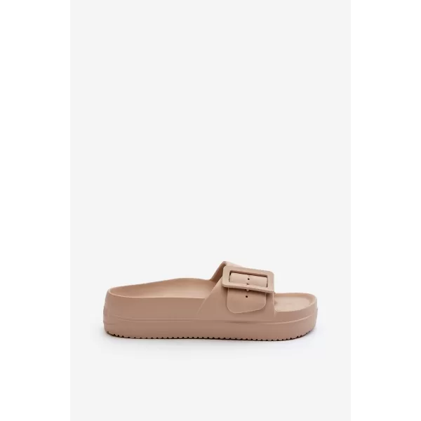  Ženske papuče BIG STAR NN274A666 BEŽ Big Star Shoes 