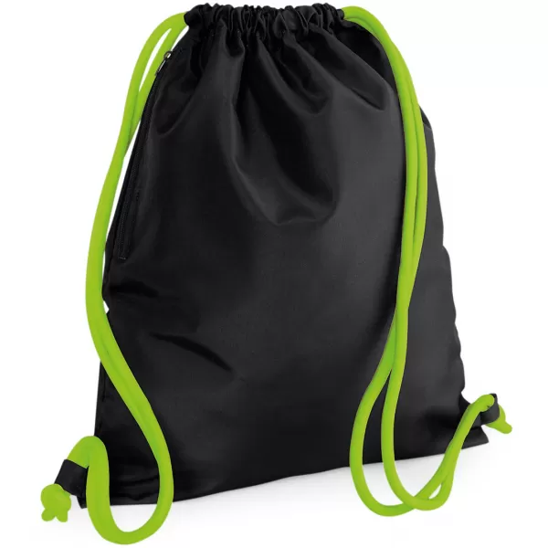 | BG 110 CRNA/LIME GREEN BagBase 
