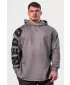 Isprani oversized hoodie NO BS 371 SVIJETLO SIVA Nebbia