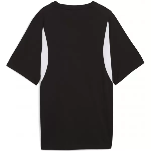  Košulja PUMA TEAMEVOSTRIPE TEE WMN 659959_03 PUMA CRNO/PUMA SREBRO 