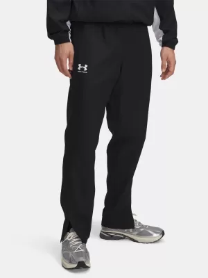 Muške sportske hlače UNDER ARMOUR RIVAL WVN WINDBREAKER PN 1390150-001 CRNA