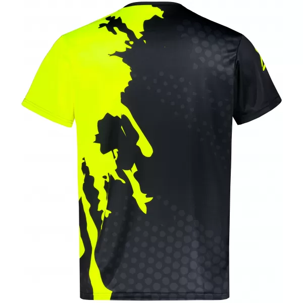  Muška premium funkcionalna majica ALTISPORT VOJ/ALM112TR01 CRNO-FLUO ŽUTA 