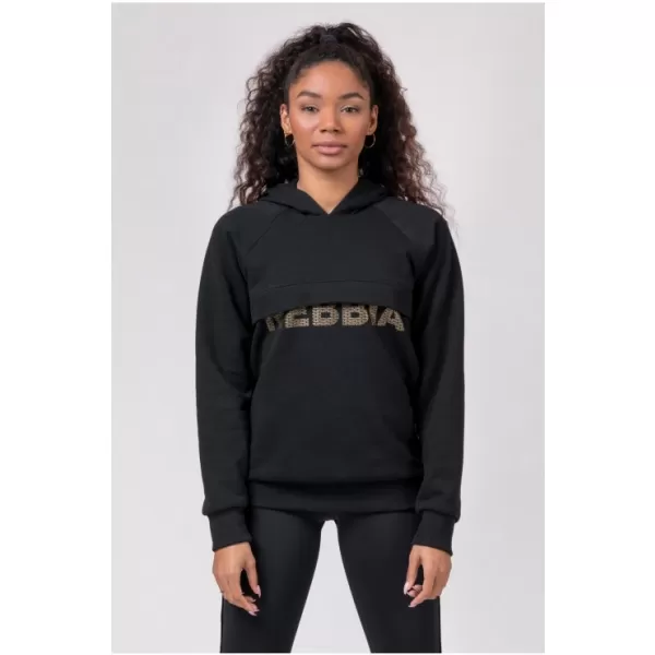  sweatshirt INTENSE FOCUS” 825 BLACK Nebbia 