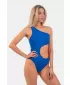 Asimetrični monokini na jedno rame 459 PLAVI Nebbia