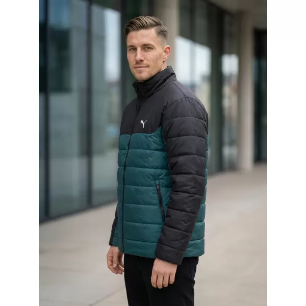  Muška jakna PUMA ESS PADDED JACKET 685210-75 ZELENA 