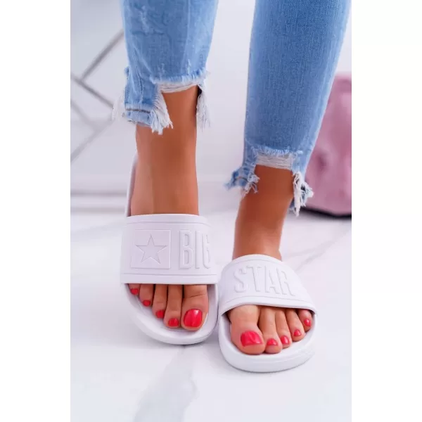 Ženske papuče BIG STAR DD274A268 WHITE Big Star Shoes 