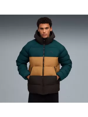 Muška jakna PUMA MONO HOODED JACKET 688367-75 ZELENA