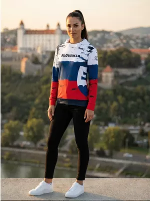 Ženska vrhunska funkcionalna majica ALTISPORT VOJ/ALW036SL/MI01 PRUGE