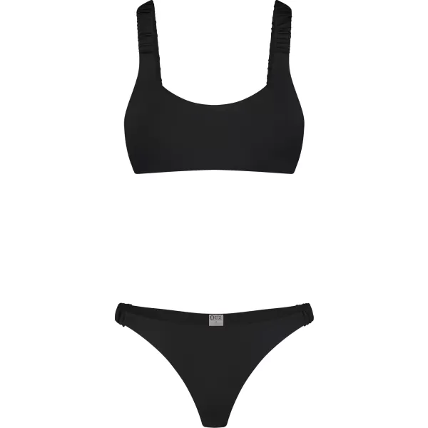  Ženski bikini - gornji dio NORDBLANC NBSSS8209 CRNI 