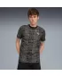 Muška majica kratkih rukava PUMA ESS LOGO LAB AOP TEE 688185-01 CRNA