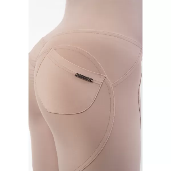  Tajice visokog struka s efektom podizanja Bubble Butt 587 CREAM Nebbia 