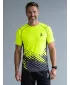 Muška premium funkcionalna kompresijska majica ALTISPORT VOJ/ALM109TR04 FLUO ŽUTA