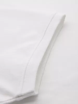 Muški majica OMBRE OM-POSS-0103 EKRU