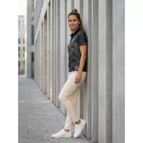 Ženska funkcionalna majica s vrhunskom kragnom ALTISPORT VOJ/ALW111TR05 ZVJEZDICE 
