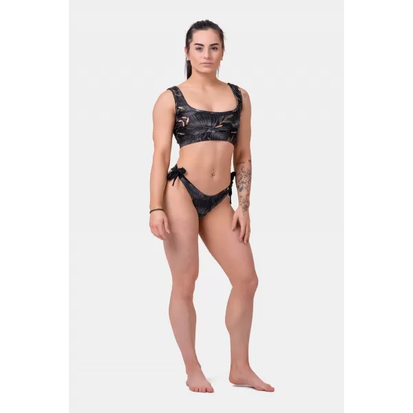  Bikini Active Black - gornji dio bralette 554 VOLCANIC BLACK Nebbia 