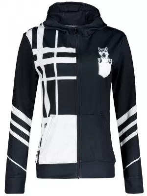 Ženska premium funkcionalna majica s patentnim zatvaračem ALTISPORT VOJ/ALW098MI02 SHIBA