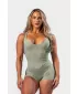 Fitnes kombinezon za oblikovanje STRONG BEAUTY 427 SVIJETLO ZELENI Nebbia