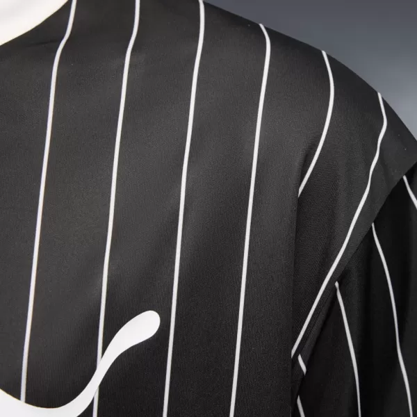  Muški dres PUMA ESS STRIPED JERSEY 688263-01 CRNA 