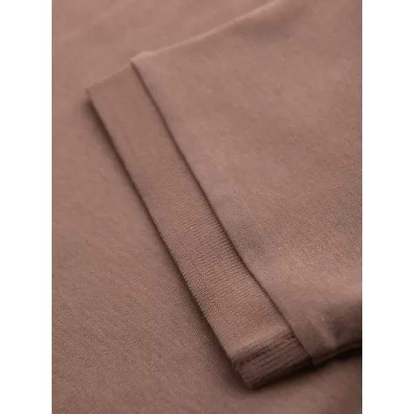  Muški majica OMBRE OM-POSS-0148 SVIJETLOSMEĐA 