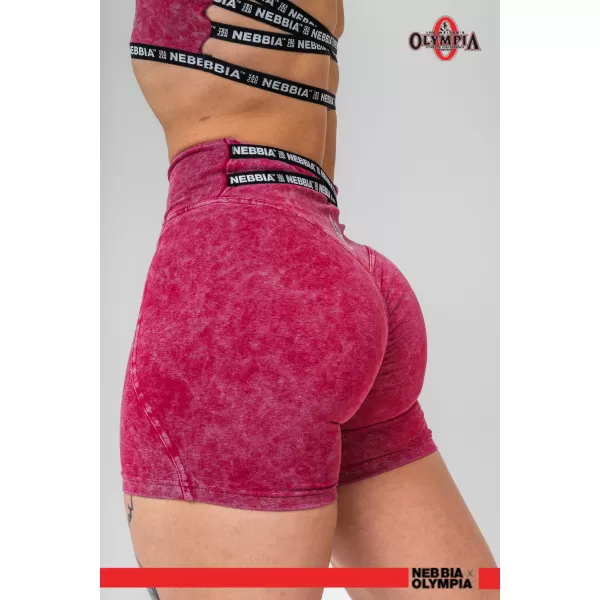  Isprane kratke tajice s visokim strukom HERITAGE 780 RED Nebbia 