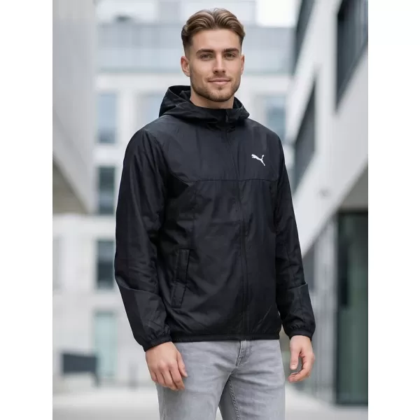  Muška vjetrovka PUMA ESS REGULAR WINDBREAKER 684625-01 CRNA 